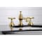 Kingston Brass KC7067BEX Essex 8" Widespread Bathroom Faucet, Brushed Brass KC7067BEX - alternate 6